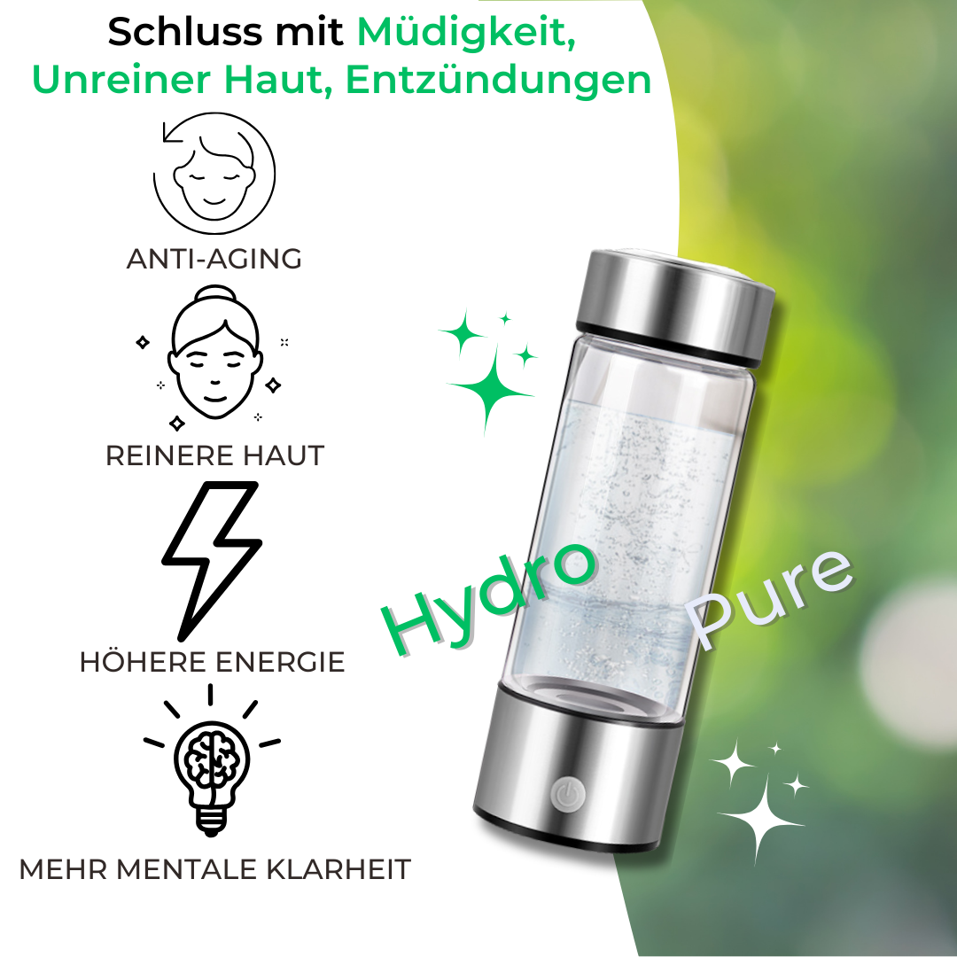 HydroPure | Wasserstoff Wasserflasche