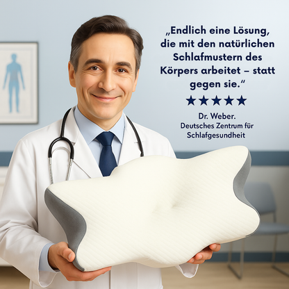 AirFlow Pro™ | Orthopädisches Schlafapnoe-Kissen