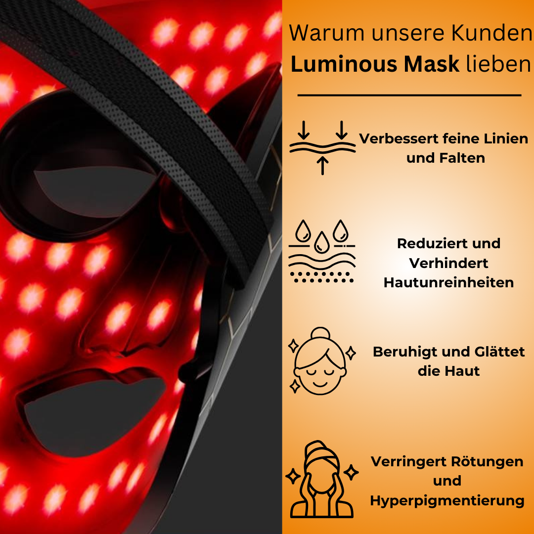 Luminous Mask™ | Rotlicht-Therapie Maske