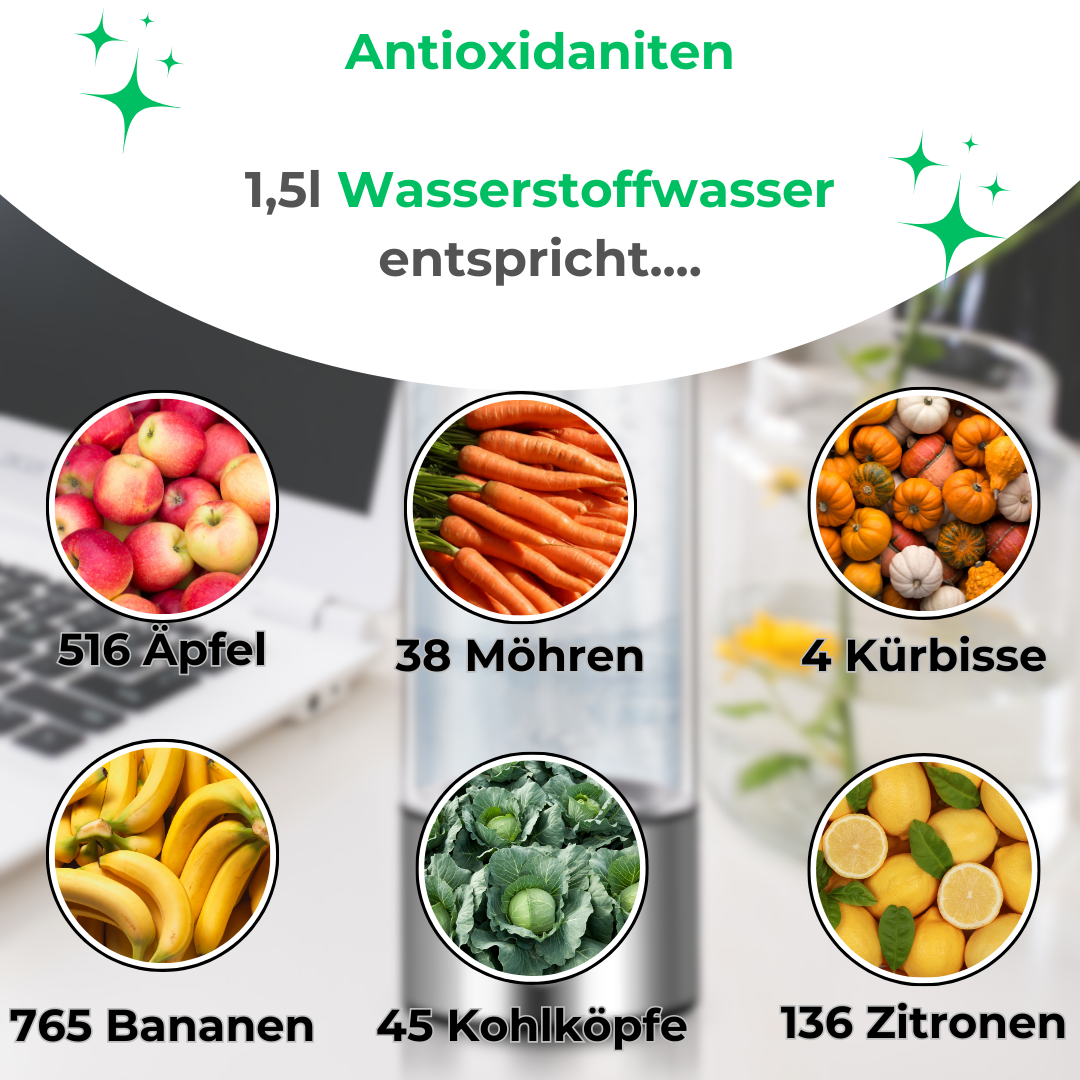 HydroPure | Wasserstoff Wasserflasche